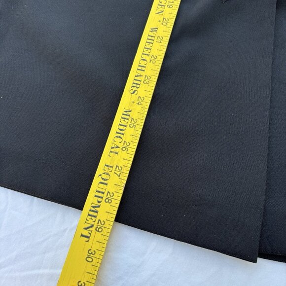 Alicia Black Made In The U.S.A. MIDI Length Size 34 Back Zip And Split Dress Up - Picture 10 of 10